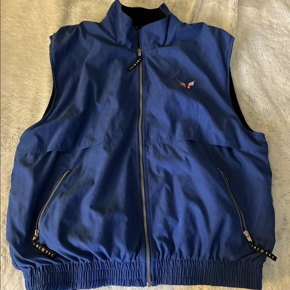 Mens Large SDI TEC vest blue